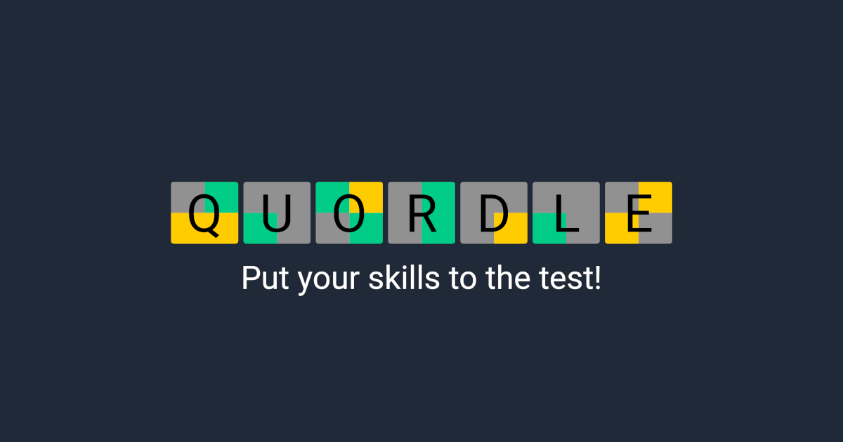 Play Daily Word Game: Qourdle Com